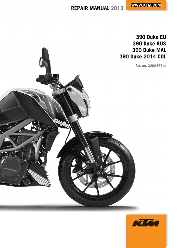 Ktm 390 Duke Repair Guide