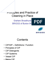 Principles and Practice of Cleaning in Place