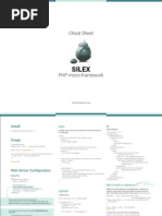 Silex Cheat Sheet v1 PDF