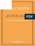 Pieper, Josef. Antologia