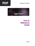 Tt-Tiger Term Guide