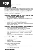 Download Guidelines on Estate and Donors Tax by katreena ysabelle SN26655814 doc pdf