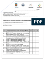 Anexa 2 Grila de Verificare Conformitate Adm Si Eligibilitate