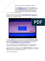 Servidor en Linux Ubuntu Server