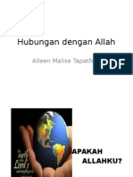 Hubungan Dengan Allah