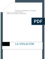 La Violación. Investigación