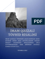 Imam Qezzali Tevhid Risalesi