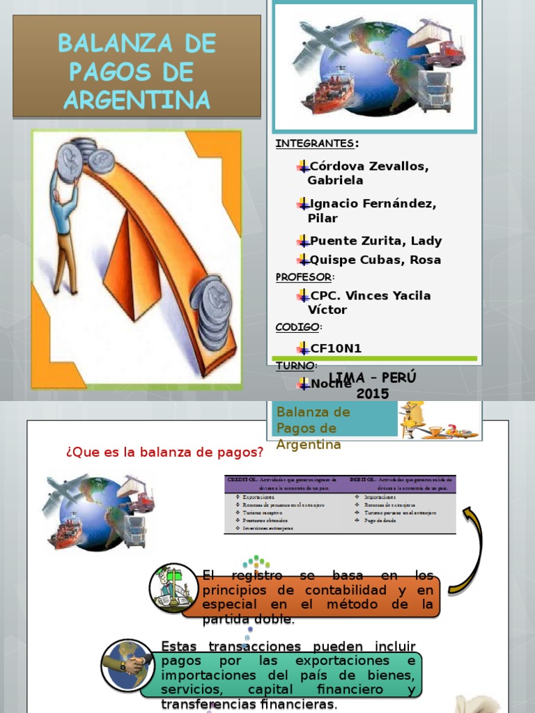 Balanza de Pagos Argentina 2023 | PDF | Balance de pagos | Economía mundial