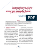 Valoración de Los Instrumentos Financieros Derivados - Sáenz de Santamaría