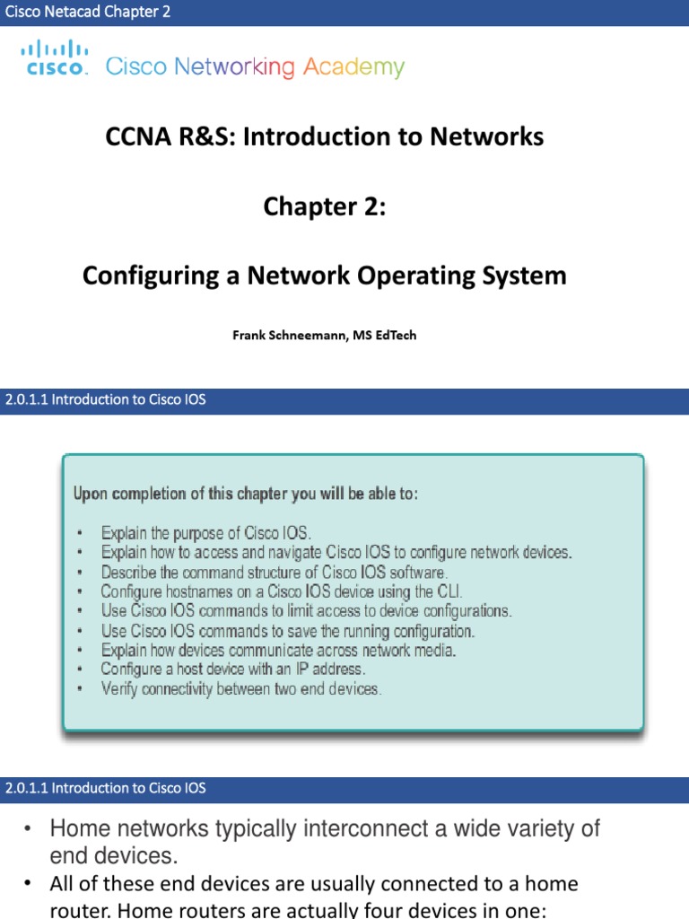 Configuring Cisco IOS for Networking | PDF | Ip Address | Command Line ...