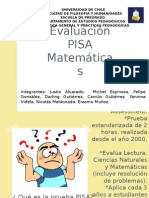 Evaluación PISA Matemáticas