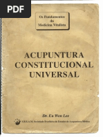 Livro Acupuntura Constitucional Universal