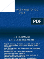 Modelo Pré-projeto Tcc