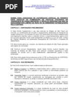 Norma AET Carga Indivisivel SP