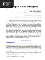 Teologia e novos paradigmas