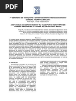 Artigo SOBENA HIDROVIÁRIO