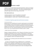 AcqDemo Self-Assessment Writing Guide | PDF | Performance Appraisal | Goal