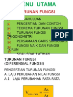 Turunan Fungsi Lengkap