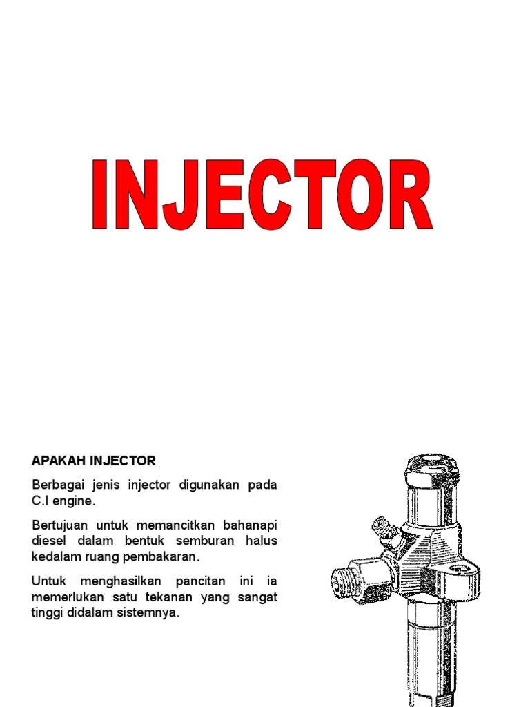 Injector | PDF
