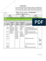 Carta Descriptiva