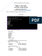 Taller 1 SQL Bases 1