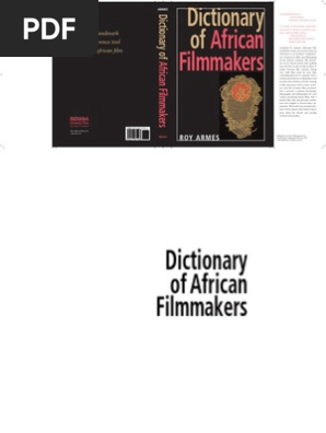 Roy Armes Dictionary Of African Filmmakers 2008 Egypt Africa