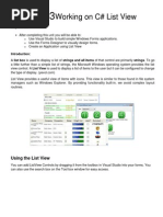 C# Laboratory Activity #3 - Working On C# Listview v2