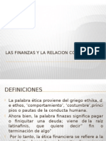 Lasfinanzasylarelacionconlaetica 121108230932 Phpapp01