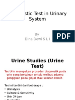 Urinalysis and Urine Culture