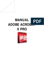 Manual Acrobat X Pro