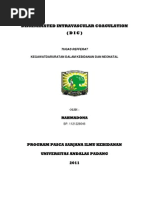 Download tugas referat DIC donapdf by Rahmadona Syafri SN266604824 doc pdf