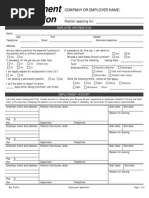 Job Application Form