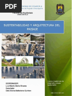 Sustentabilidad y Arquitectura Del Paisaje