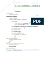 Unit 8 Ratio and Proportion 1st Level