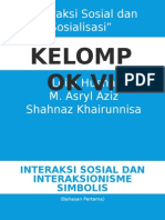 Tugas Kelompok 6 (Interaksi Sosial Dan Sosialisasi) 4ks2 - 2015
