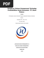 Download Pengaruh Sistem Kompensasi Terhadap Produktifitas Kerja Karyawan by Harry D Simbolon SN266621396 doc pdf