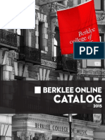 Berklee Online Degree and Course Catalog 2015