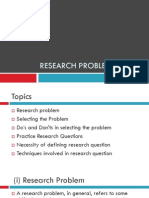 Research Problem 1