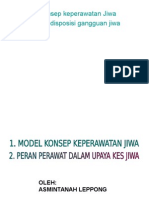 Model Konsep Keperawatan Jiwa & Proses Keperawatan