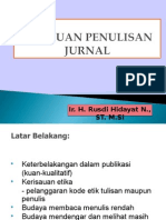 Panduan Penulisan Jurnal