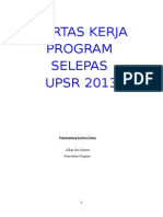 Program Selepas Upsr (Contoh 2013)