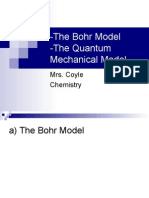 1 C The Bohr Model and The Quantum Mechanical Model