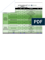 Matriz e Planos - Modulo II (880h) - Matriz Curricular 1