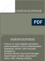 Sistem Hukum Kontrak