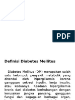 Diabetes mellitus