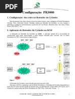 Configurações PR3000