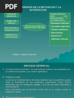 Comprension de La Motivacion