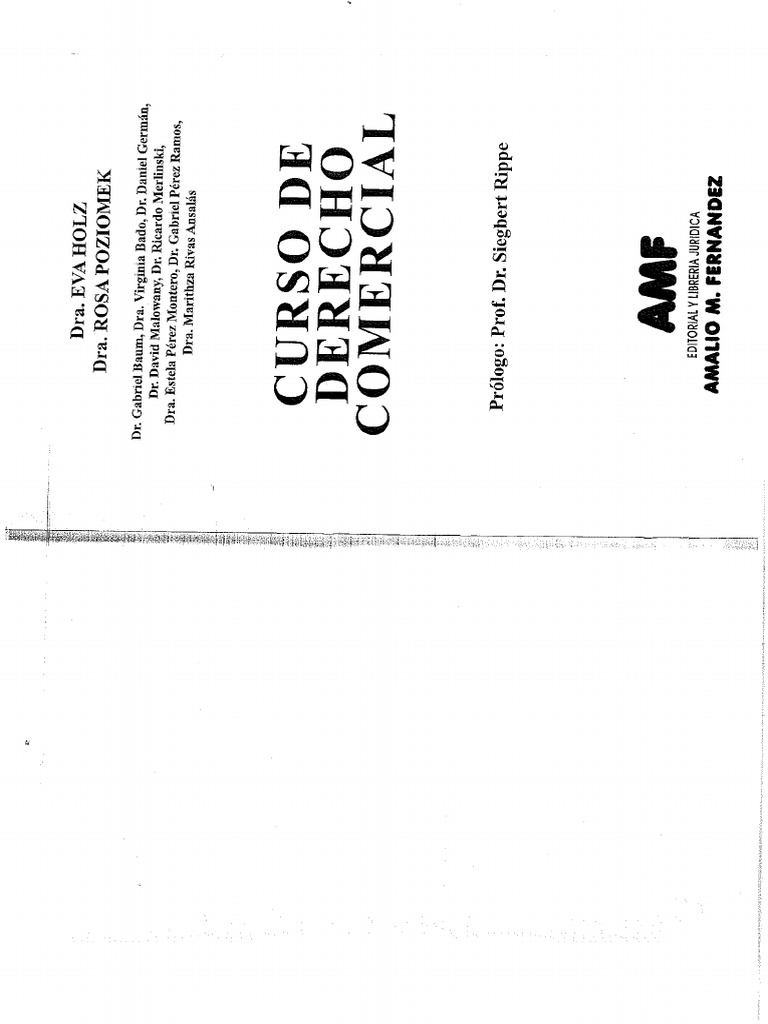 NUEVO!!!!Curso de Derecho Comercial PDF