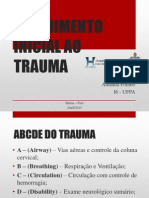 Atendimento Inicial oo Trauma - ATLS