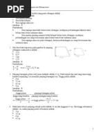 Soal Dan Pembahasan Kesebangunan Dan Kekongruenan Kelas IX SMP